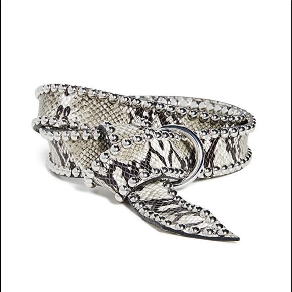 B-low the Belt Python Beaded Belt main image 5